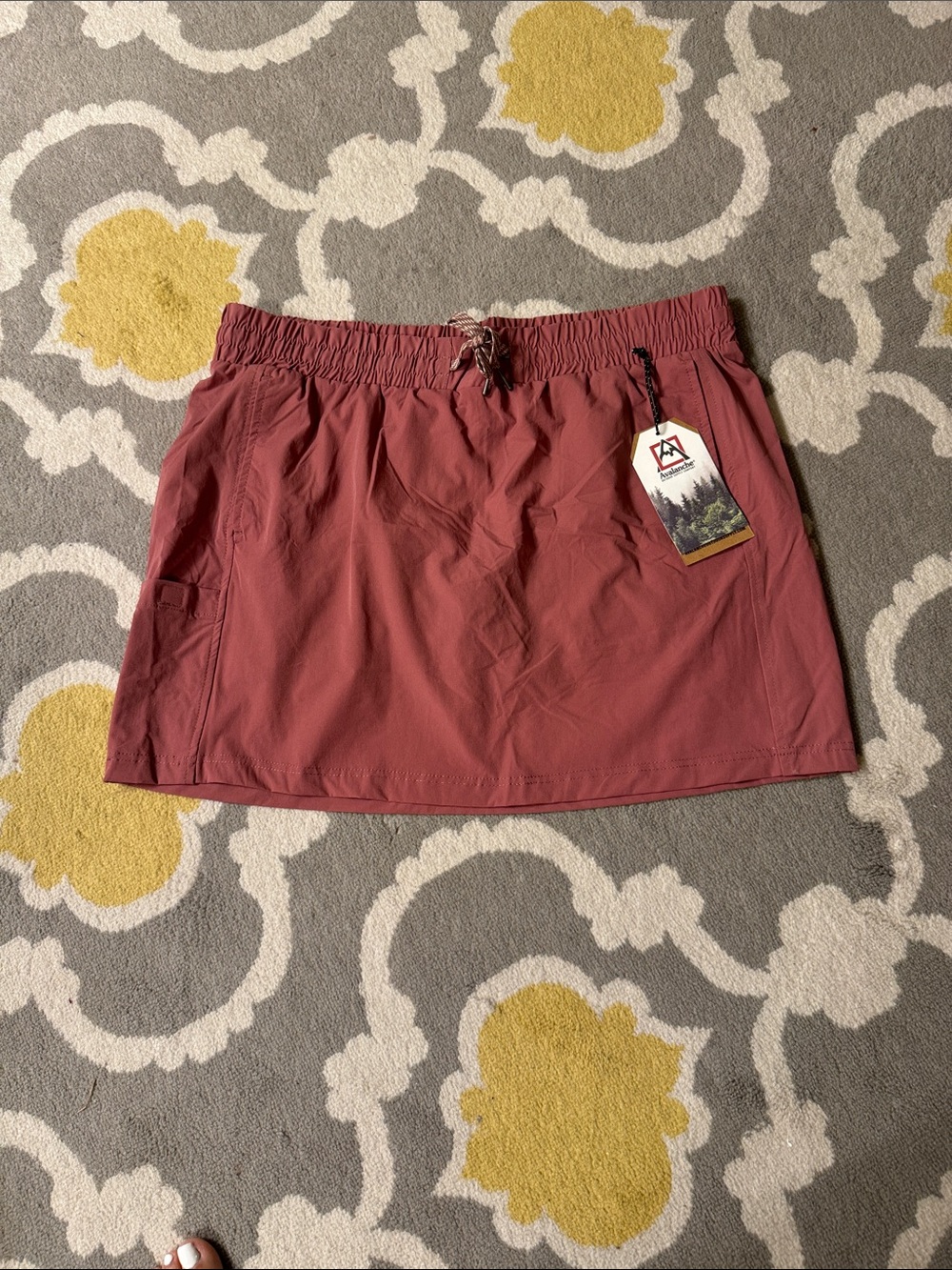 Avalanche Rust Red Active Pull-On Skirt